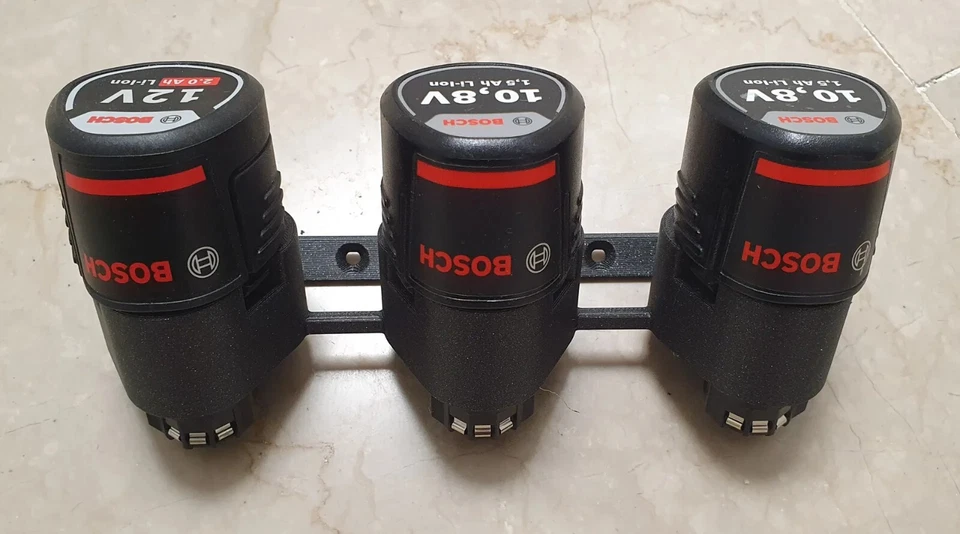 Bosch 12V Battery Holder for Secure Storage & Easy Access | Work with Bosch - Image 3 of 4