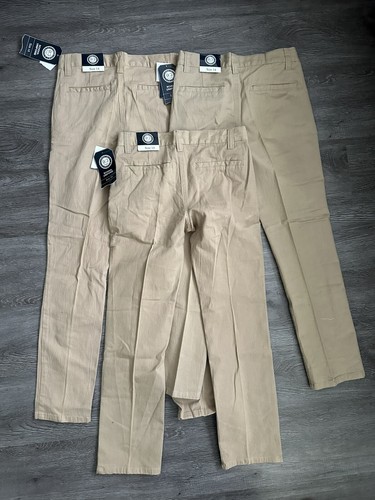 Cambridge Classic Girls Khaki Uniform Pants Size 14 Lot Of 3 NWT - Picture 3 of 3