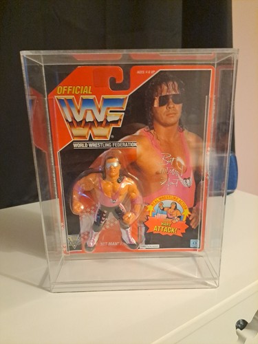 Official WWF, 1993 Hasbro MOC Bret Hit Man Hart  O...