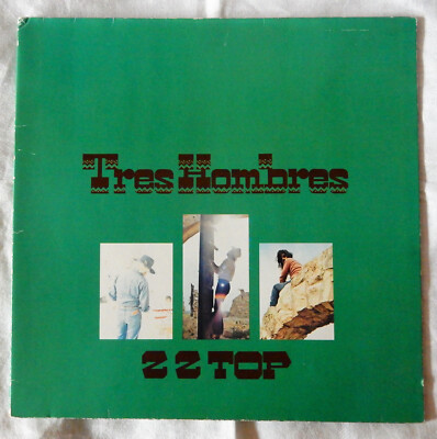 ZZ Top - tres hombres LP Rarität 1-seitig gepresst  Testpressung 1973 SAHS 1644