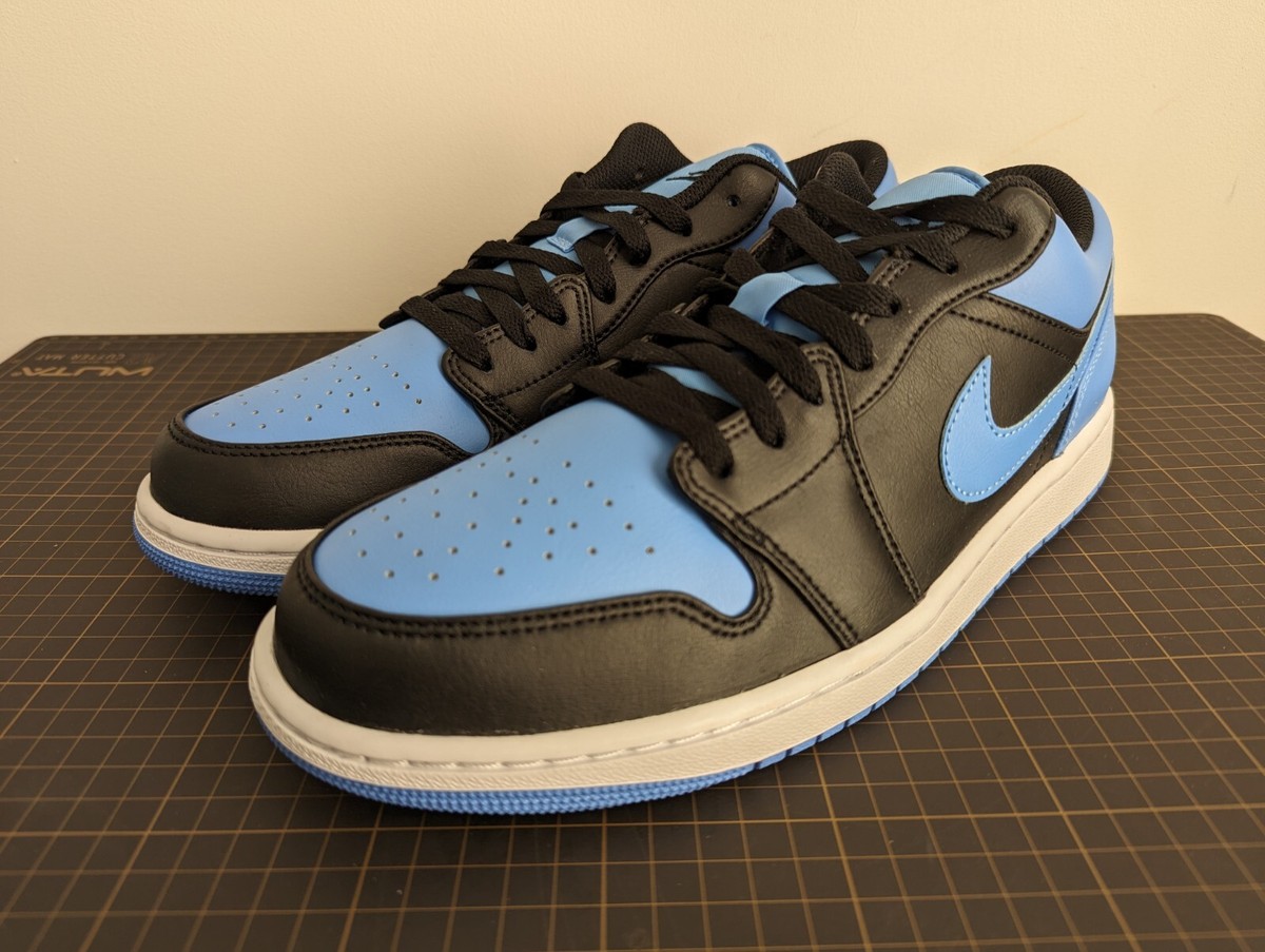 Size 11 - Air Jordan 1 Low University Blue for sale online | eBay