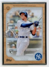 Aaron Judge 2017 Topps Transcendent Rookie Card RC #2 18/87