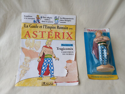 Figurine Tragicomix Astérix Collection Atlas Par Plastoy - Sous Blister (occasion Comme Neuve)