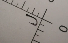 MUSTAD & SON HOOKS #15 Hamecons Irlandais RINGED BLACK REVERSED SHORT SHANK 244D