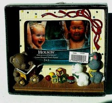 Holson Custom Designed Baby Picture Frame Children Kids 5 x 3.5
