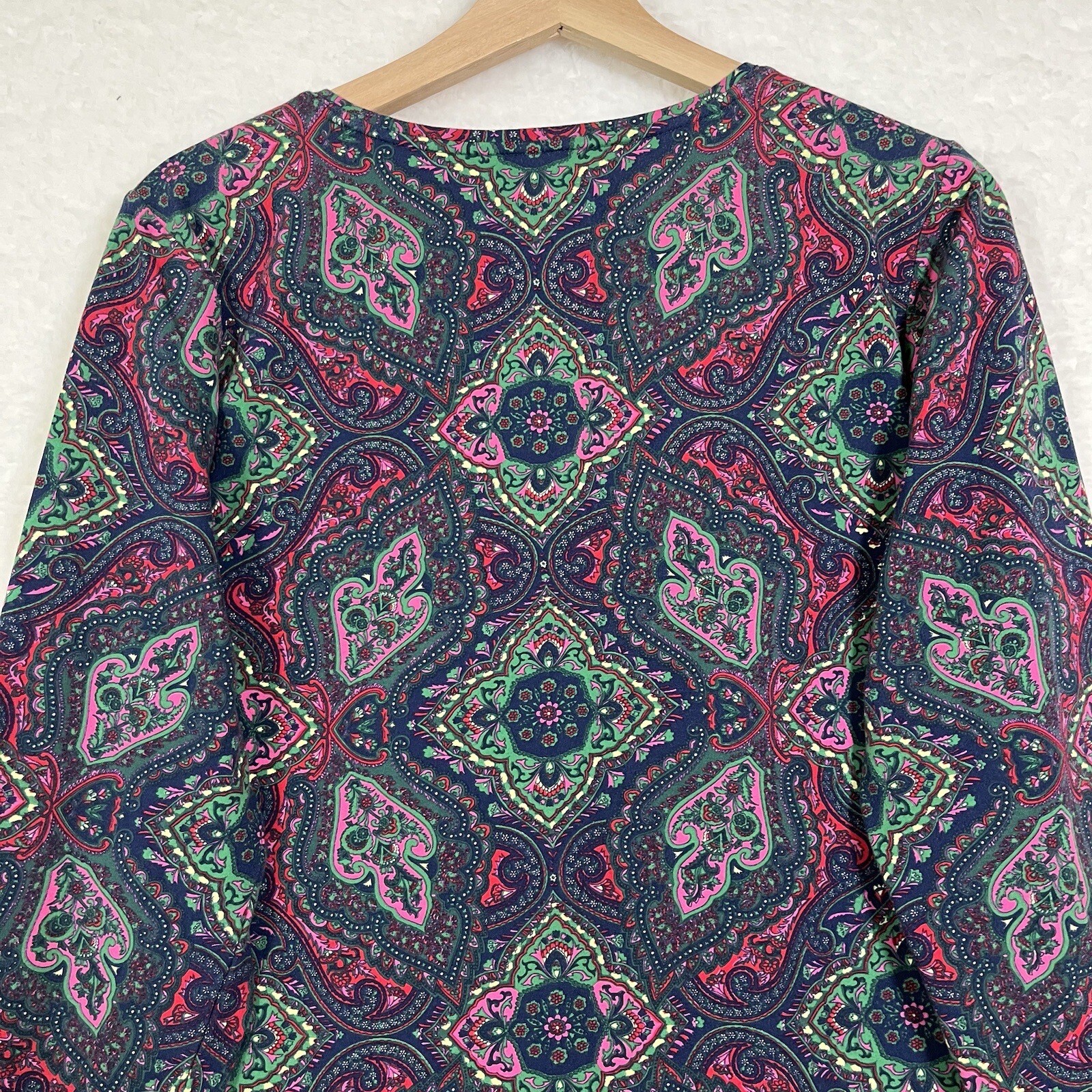 Talbots Women's Pullover Multi-colored Crew Neck … - image 6