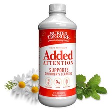 Tesoro sepolto attenzione aggiunta 16 fl oz salute del cervello SPEDIZIONE GRATUITA