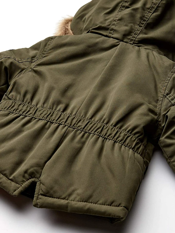 NWT - CARTER'S Boy's HEAVYWEIGHT ADVENTURE Green HOODED PARKA - L - Image 4 of 4