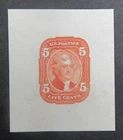 nystamps US Stamp # 12 Large Proof Mint Rare $1000         Y22x2464