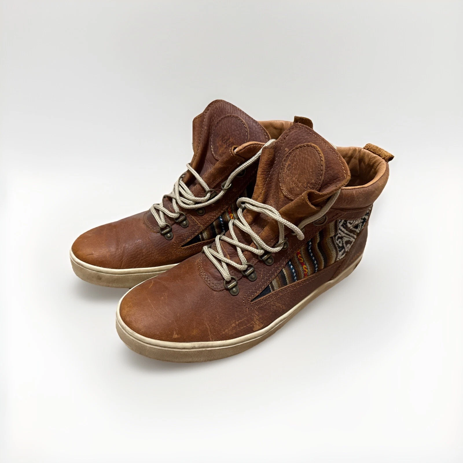 Inkkas Brown Leather Camping Boots 10 men / 12 women
Opens in a new window or tab
