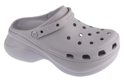Badelatschen Damen, Crocs W Classic Bae Clog, Violett