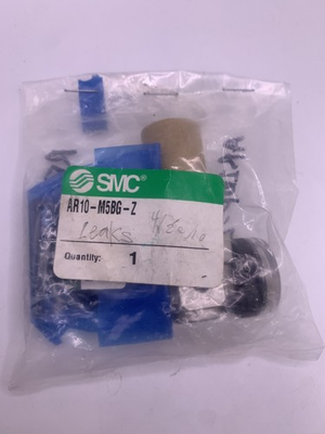 #ad #ad SMC AR10 M5BG Z Modular Regulator Kit AR10P 270AS 0 150psi NEW IN BAG $32.00