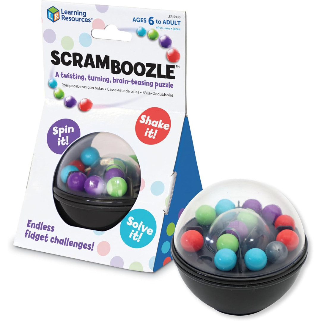 Learning Resources Scramboozle Puzzle Game Brain Teaser for Kids