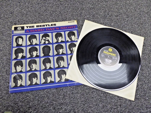 The Beatles - A Hard Day's Night 12" Vinyl 1964 UK Parlophone – PMC 1230 3N/3N
