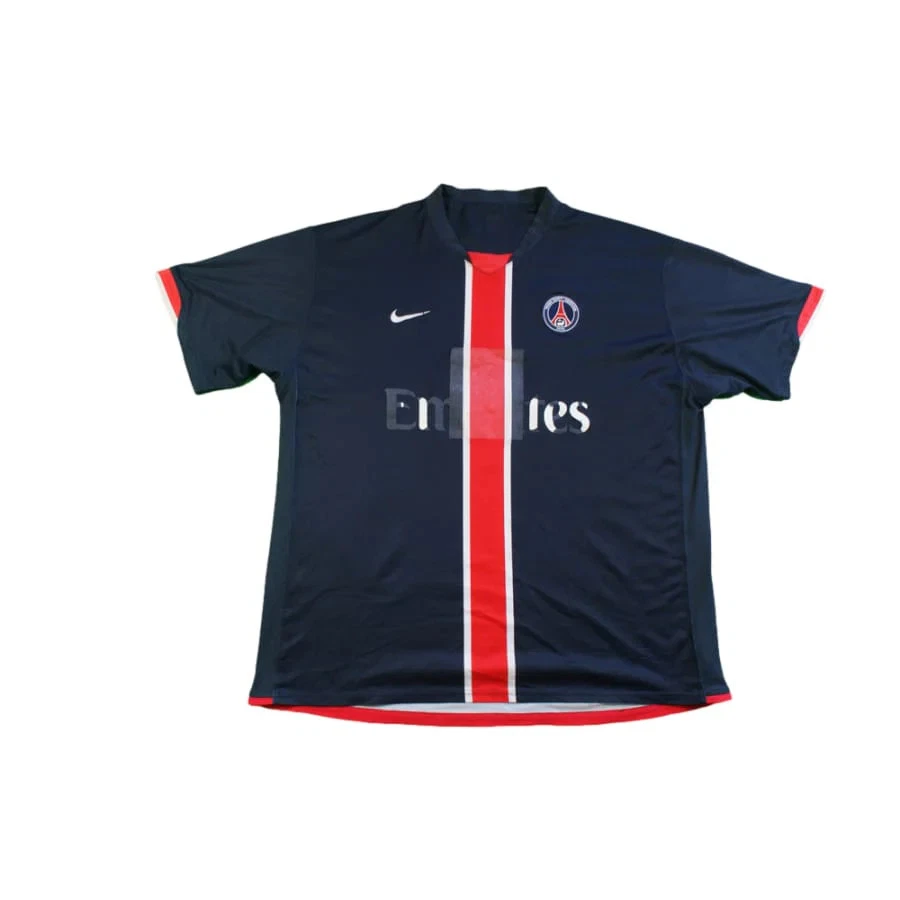 Maillot foot psg domicile t90 saison 2005/2006 - Vêtements