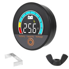 IP67 Waterproof Battery Meter Monitor, 12v 24v 36v 48v 60v 72v 84v Digital Di...