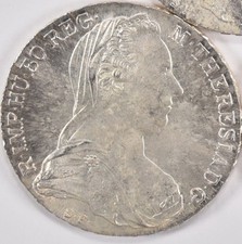 1780-Dated Austria Taler Silver Maria Theresa Thaler *9564
