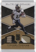 2017 Donruss Elite Elite Coverage Prime 36/49 Michael Thomas #23 02g9