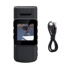 HD 1080P 180  Rotating Lens Audio Video Recorder DVR IR Night ABS Camera