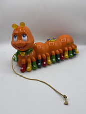 Leap Frog Talking Musical Caterpillar Alphabet Pal Pull Along Orange 2001