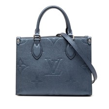 LOUIS VUITTON Monogram Unplant On the Go PM Handbag Shoulder 2WAY M58956【U...