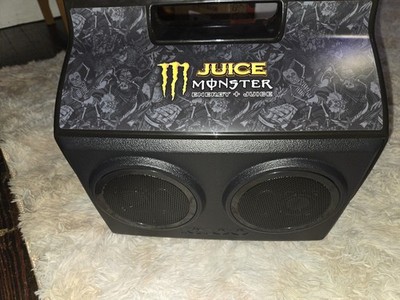  Monster Energy portable Cooler Wit speaker featuring dual front-facing speakers