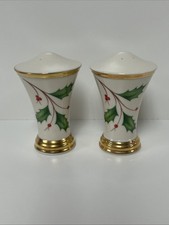Holiday Platinum Salt & pepper Shakers by LENOX