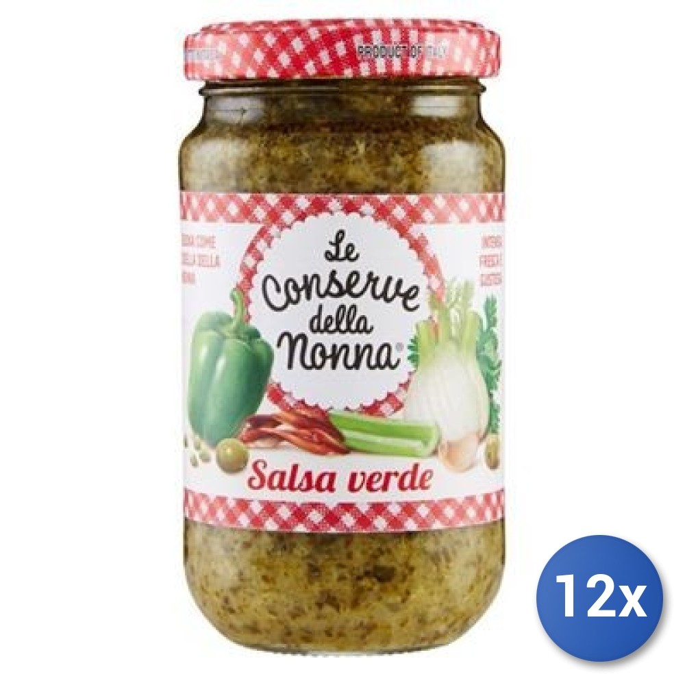 12X Multipack Nonna Cream Green Sauce Gr 190