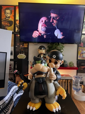 #ad Fools Paradise Super Professional 3 Mario Bowser Koopa Designer Vinyl Brand New $450.00