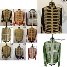 Napoleonic Hussar Uniform Military Style Tunic Pelisse Jimmi Hendrix.