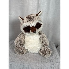 Aurora Plush Raccoon Stuffed Animal Soft Faux Fur Whimsical Toy