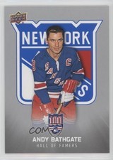 2025 Upper Deck New York Rangers Centennial Hall of Famers Andy Bathgate HOF 2o7