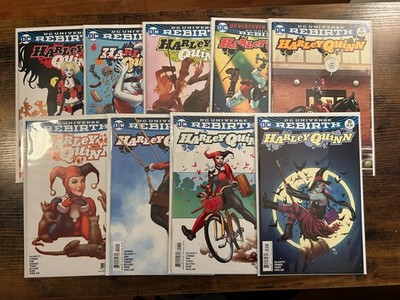 Lot of 9 Harley Quinn Vol 3 #1 2 3 5 19 20 21 22 30 DC Comics (2016-2017)