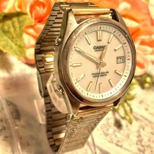 Working Casio Lineage Solar Radio-Controlled Men's Watch With Date