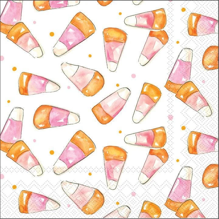 Boston International Candy Corn Cocktail Napkin