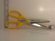Lot of 8 Kraft LKE- Edgers Scissors 7.25",3"Blade.Pick yours.Ind.Sold.