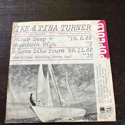 IKE & TINA TURNER - River Deep / Mountain High - 7'' - A&M Records 12 740 AT