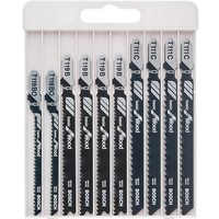 Bosch Professional 10Tlg StichsäGeblatt Set Basic Wood Holz ZubehöR StichsäGe