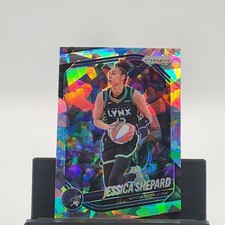 2025 Panini Prizm WNBA #137 Jessica Shepard Ice Prizms