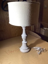 Wood Distressed Table Lamp Designer With Shade 25  Beautiful