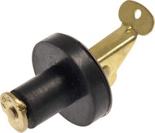 Drain Plug 1/2 Inch Brass Twist Replacement Boat Marine Hardware 2 PCS