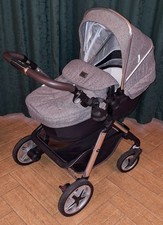 Silver Cross Brompton pram, pushchair and matching Simplicity infant carrier etc