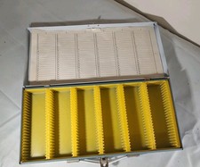 Vintage Slide Storage Box from Victor with Plastic Insert Holds 150 Slides