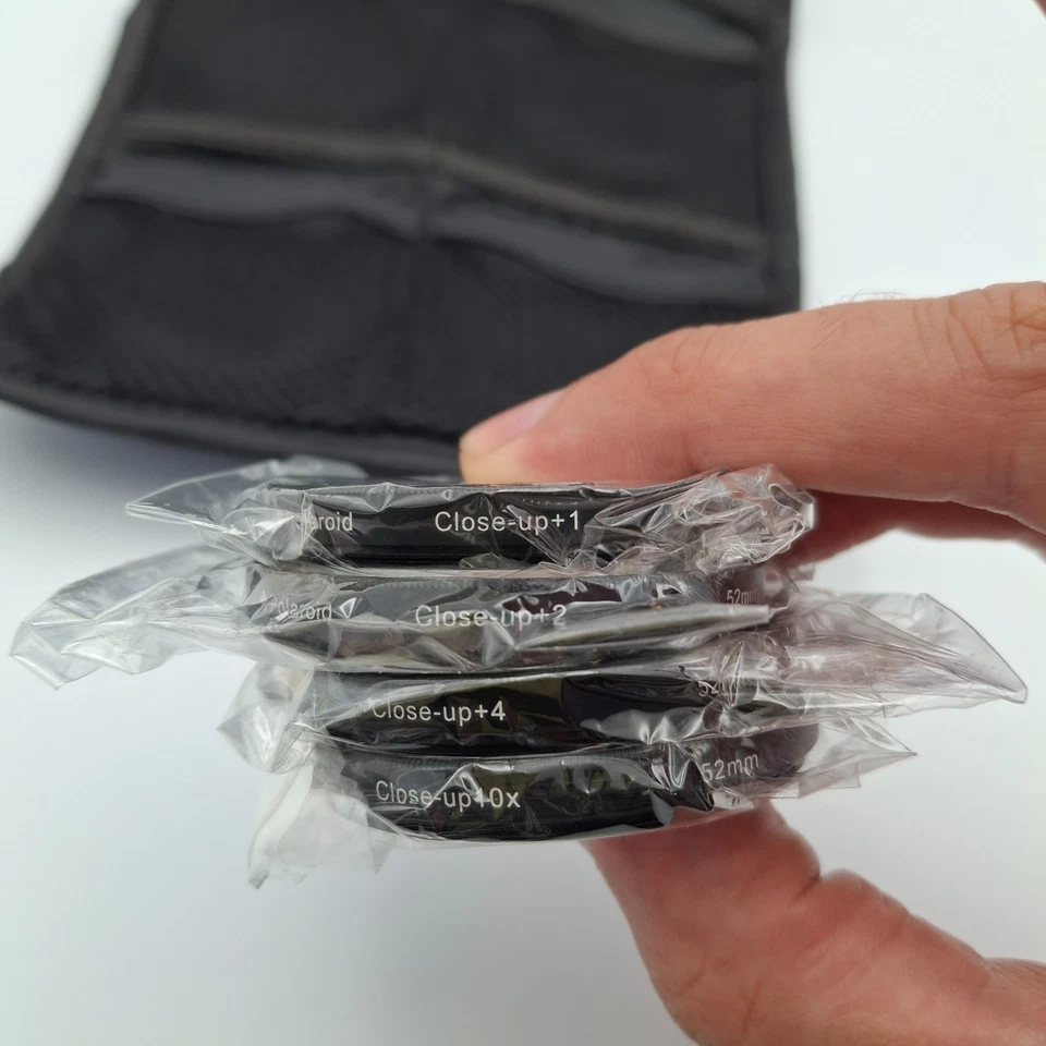 Polaroid 52mm Close Up Set +1 +2 +4 & 10x In Polaroid Pouch. Sealed. (refB) - Image 2 of 3