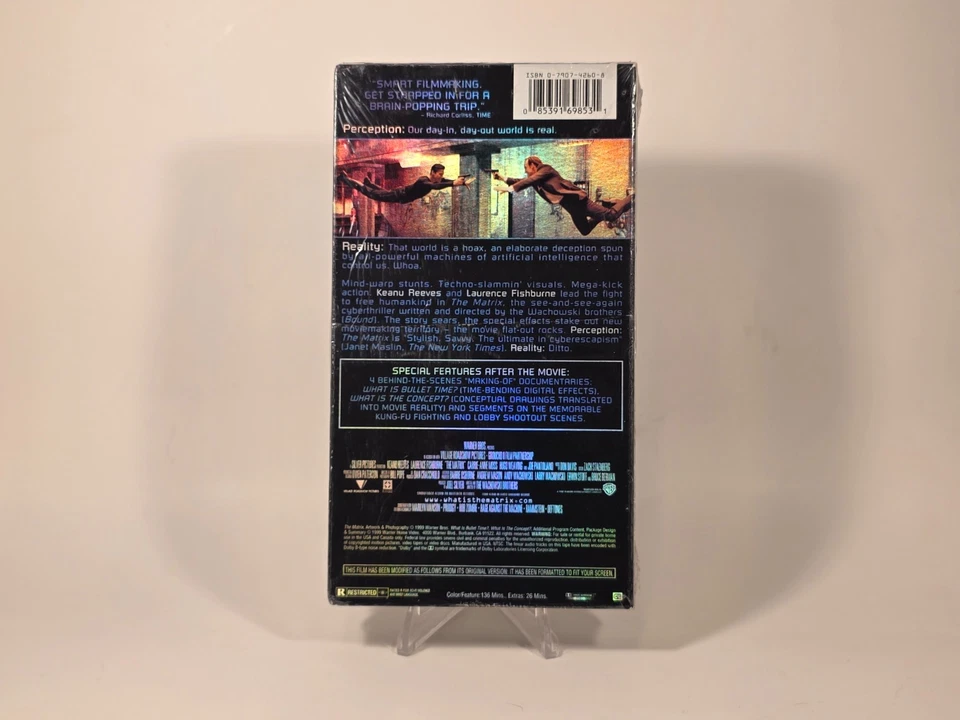The Matrix (VHS, 1999) Factory Sealed Collector’s Edition Keanu Reeves NEW - Image 2 of 4