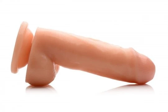 Vibrador SexFlesh Lusty Leo 7,5 polegadas com ventosa - Imagem 2 de 4