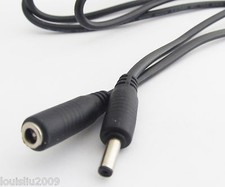 100x 3.5x1.35mm 1M/3ft DC Power Male Plug to Female Camera Extension Cord Cable