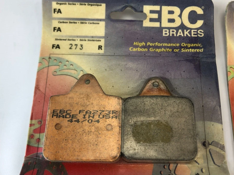 EBC BRAKE PADS FA273R 2 PACKS OF R SERIES LONG LIFE SINTERED BRAKE PADS - Image 2 of 4