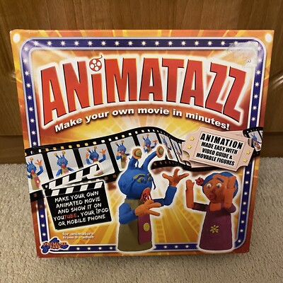 ANIMATAZZ TON ANIMATION FILMMACHEN KREATIVES KIT - Drummond - UNBENUTZT