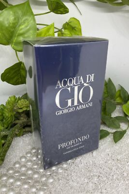 (1598,67 /L) Giorgio Armani Acqua di Gio Profondo Eau de Parfum EDP 75ml *neu*